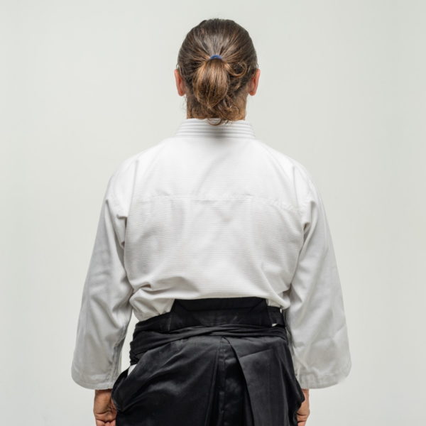 veste aikido homme sobre fuji mae arrière